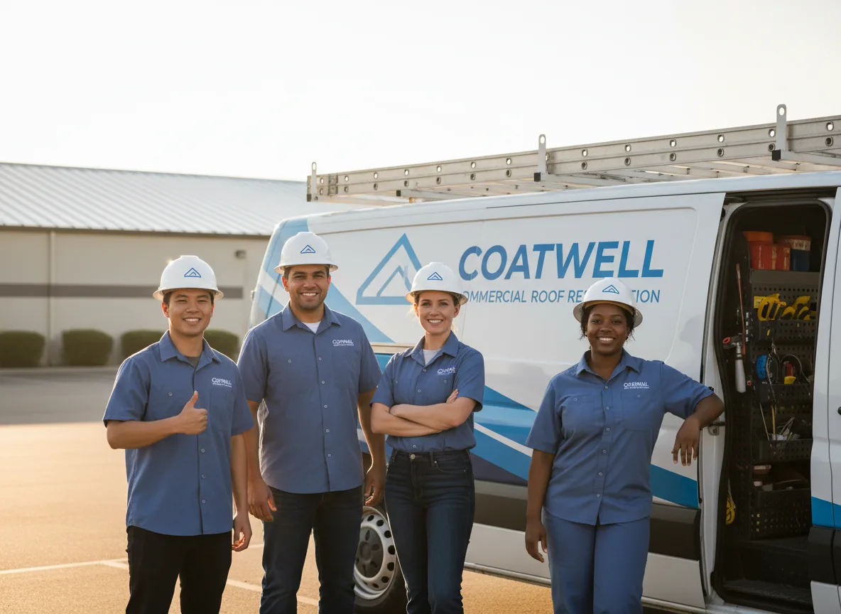 Commercial roof coating company in Vidor, TX